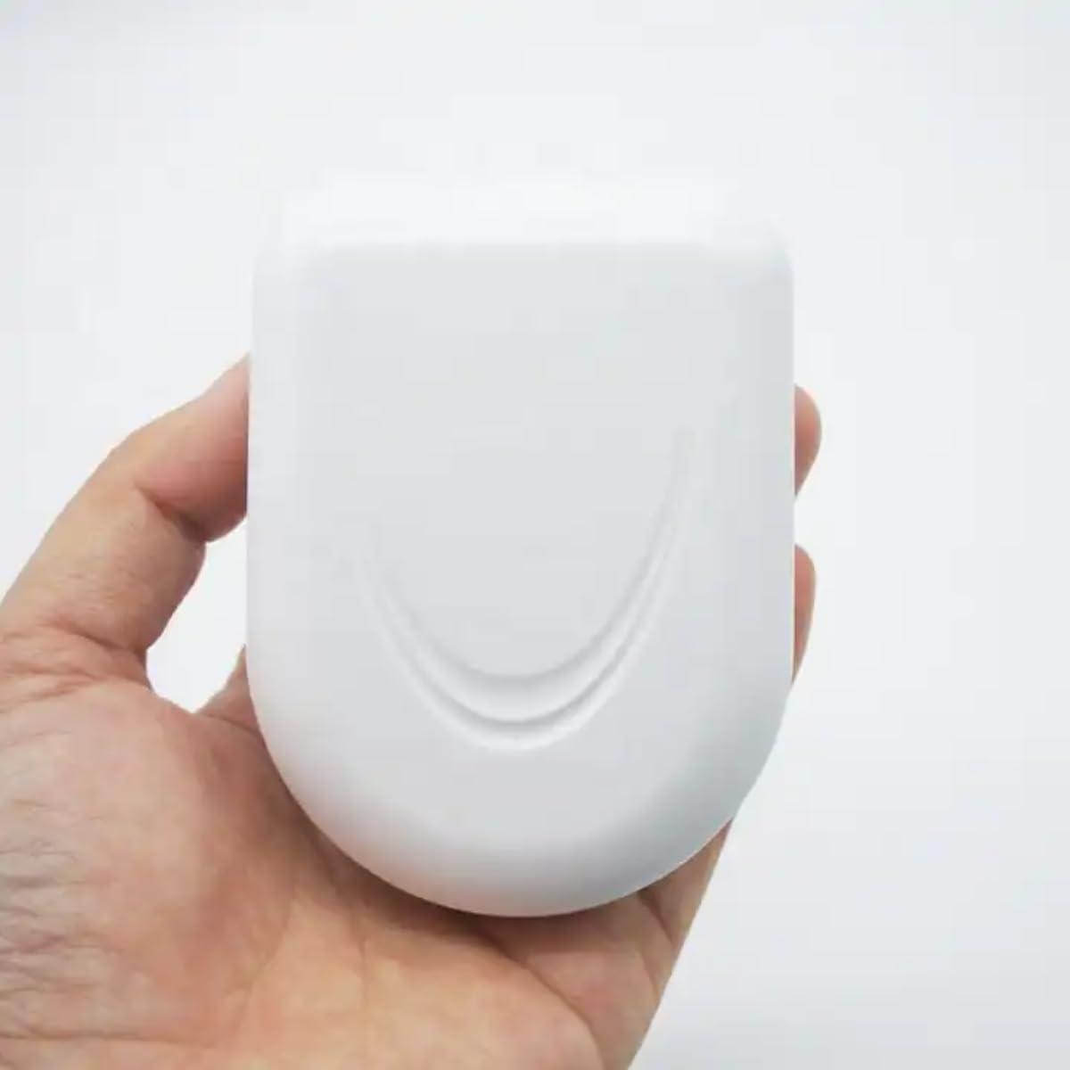 Balson Balson Hearing Aid Case, Hearing Aid Cases Waterproof Portable Drop Resistance Hearing Aid Storage Box Hard Hearing Aid Boxes Hearing Aid Container Hard Case for Hearing Aids (Model-2, White)