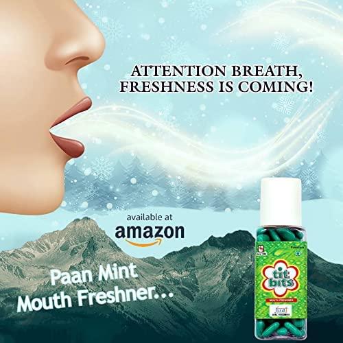 TITBITS Titbits Freshburst Hygiene Digestive Mouth Freshener Pack of 8 (Small Travel Pack) - 8psc