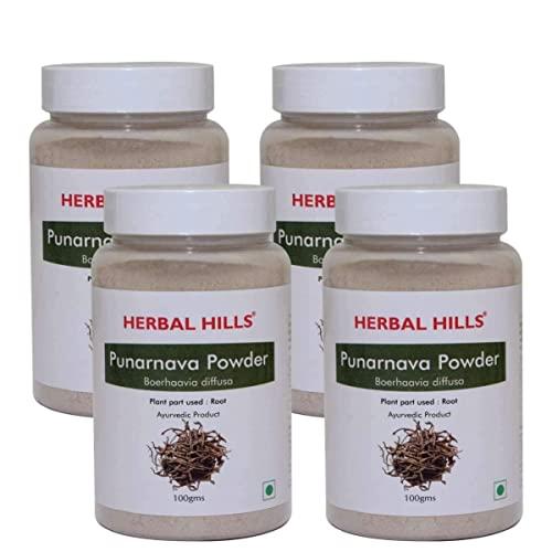 HERBAL HILLS Herbal Hills Punarnava Powder (100 Gms Pack of 4)