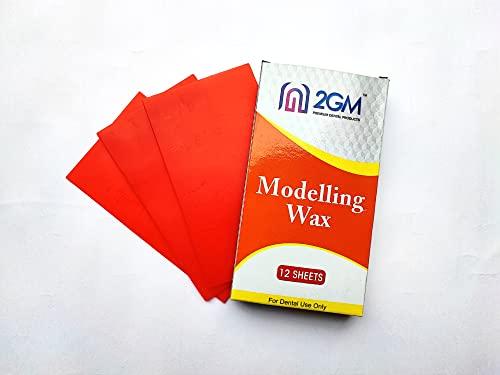 2GM 2GM Dental Modelling Wax - 200g, Precise Dental Wax for Shaping & Casting, Used for Professional Grade Dental Modeling, Techniques & Dentistry Projects, Pack of 1 (Pink)