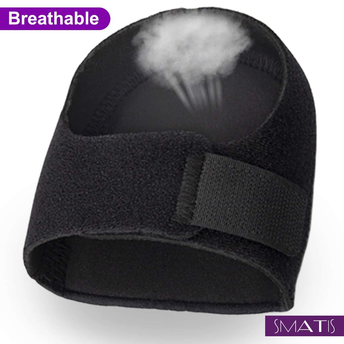 SMATIS SMATIS Heel Protectors, Heel Cups for Plantar Fasciitis, 2PCS Heel Cushion for Achilles Tendonitis Bone Spur Aching Feet Relieve Heel Pain(Size: Women 6-11 + Men 6-10)