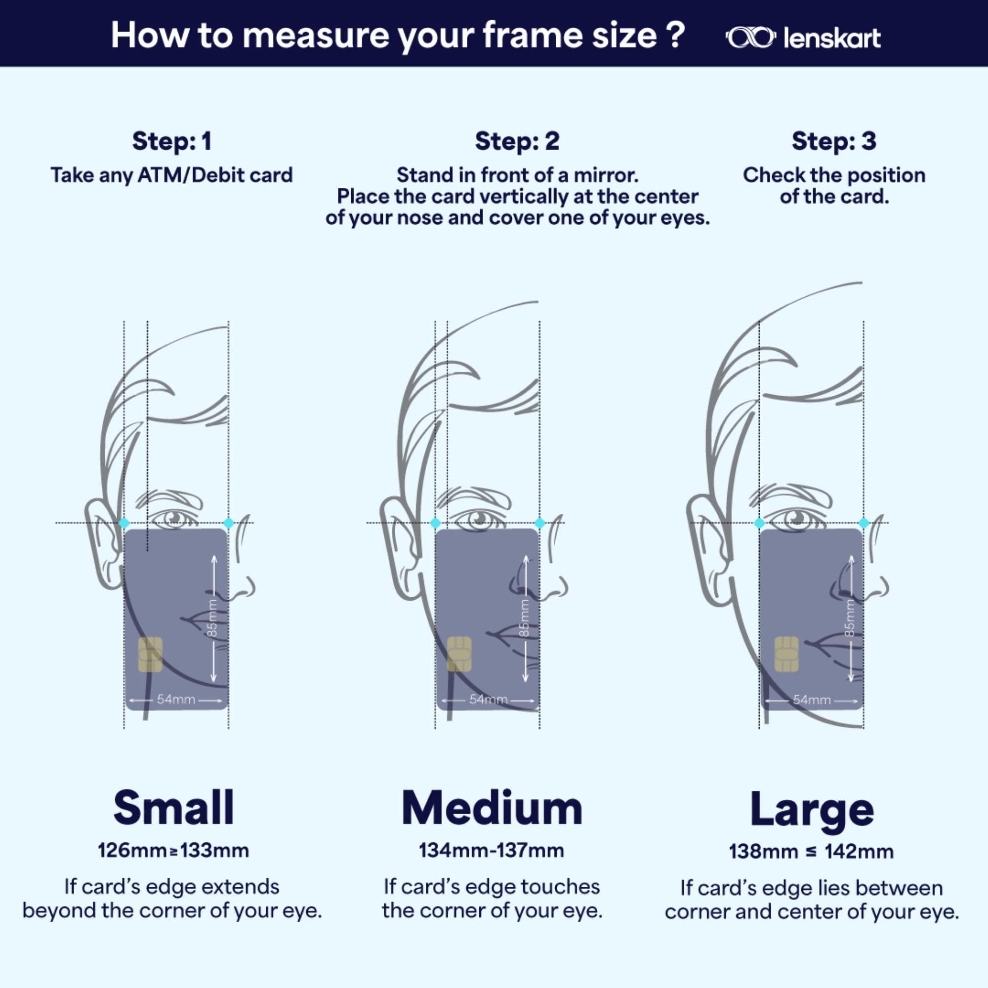 LENSKART BLU LENSKART BLU | Zero Power Blue Cut Computer Glasses | Anti Glare, Lightweight & Blocks Harmful Rays | UV Protection Specs | Men & Women | Medium | LB E13528 (Pack of 2)