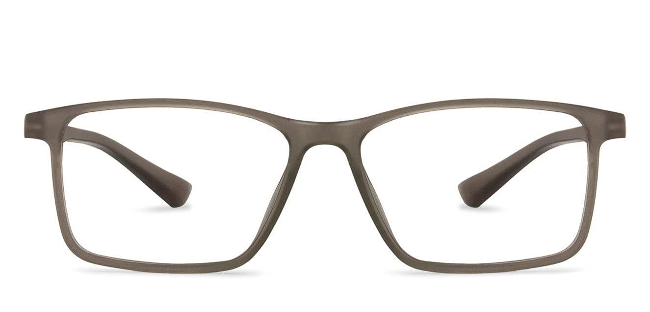 LENSKART BLU LENSKART BLU | Zero Power Blue Cut Computer Glasses | Gaming Glasses | Anti Glare, Lightweight & Blocks Harmful Rays | UV Protection Specs | Men & Women | Medium | LB E13738