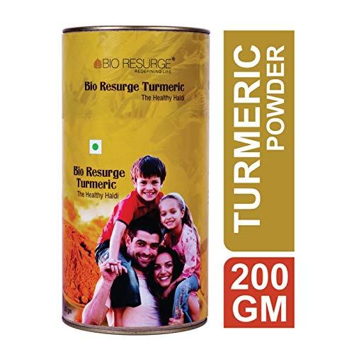 BIO RESURGE LIFE BIO RESURGE LIFE Turmeric Pure and unadulterated haldi with high Curcumin Percentage of 5%
