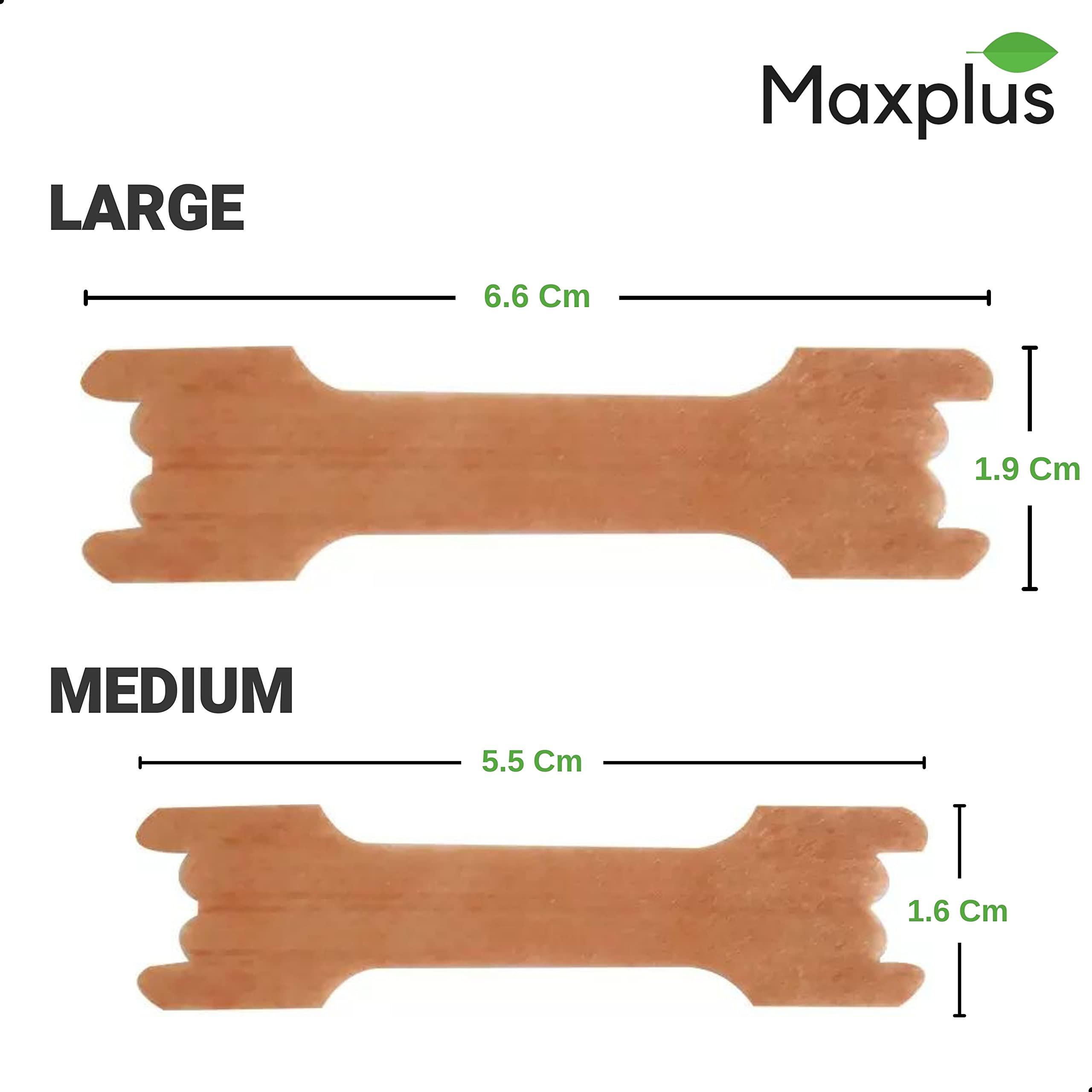 Max Plus Max Plus 50pcs Better Breath Nose Strip - Anti-snoring Nasal Strips makes Easier to Breathe Right (Large/Medium Combo)