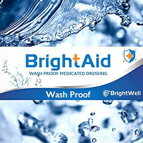 FLEXUS SURGICAL PVT. LTD. BRIGHT AID WATERPROOF BAND AID FOR ADULTS & CHILDREN- 100strips/jar. Flexible and Highly Breathable PE Film With Medicated Pad Provides Superior Wound Care