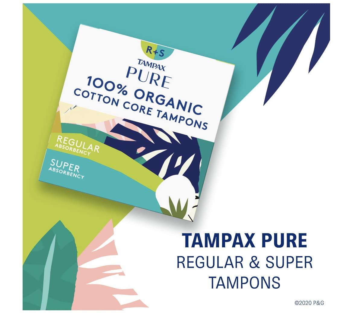 Tampax Tampax PURE COTTON 22-pack (11 Regular/11 Super)