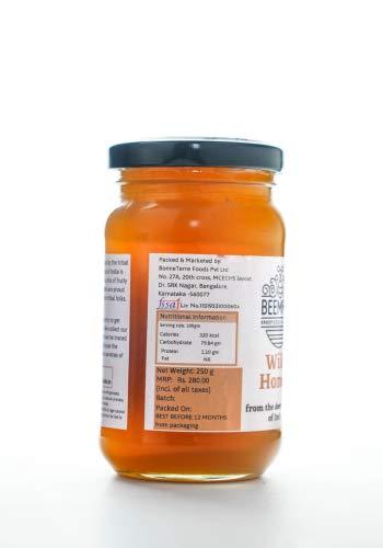 BeeMade Beemade Wild Honey 100% Natural Pure & Raw Honey from Forests of Central India 250gm