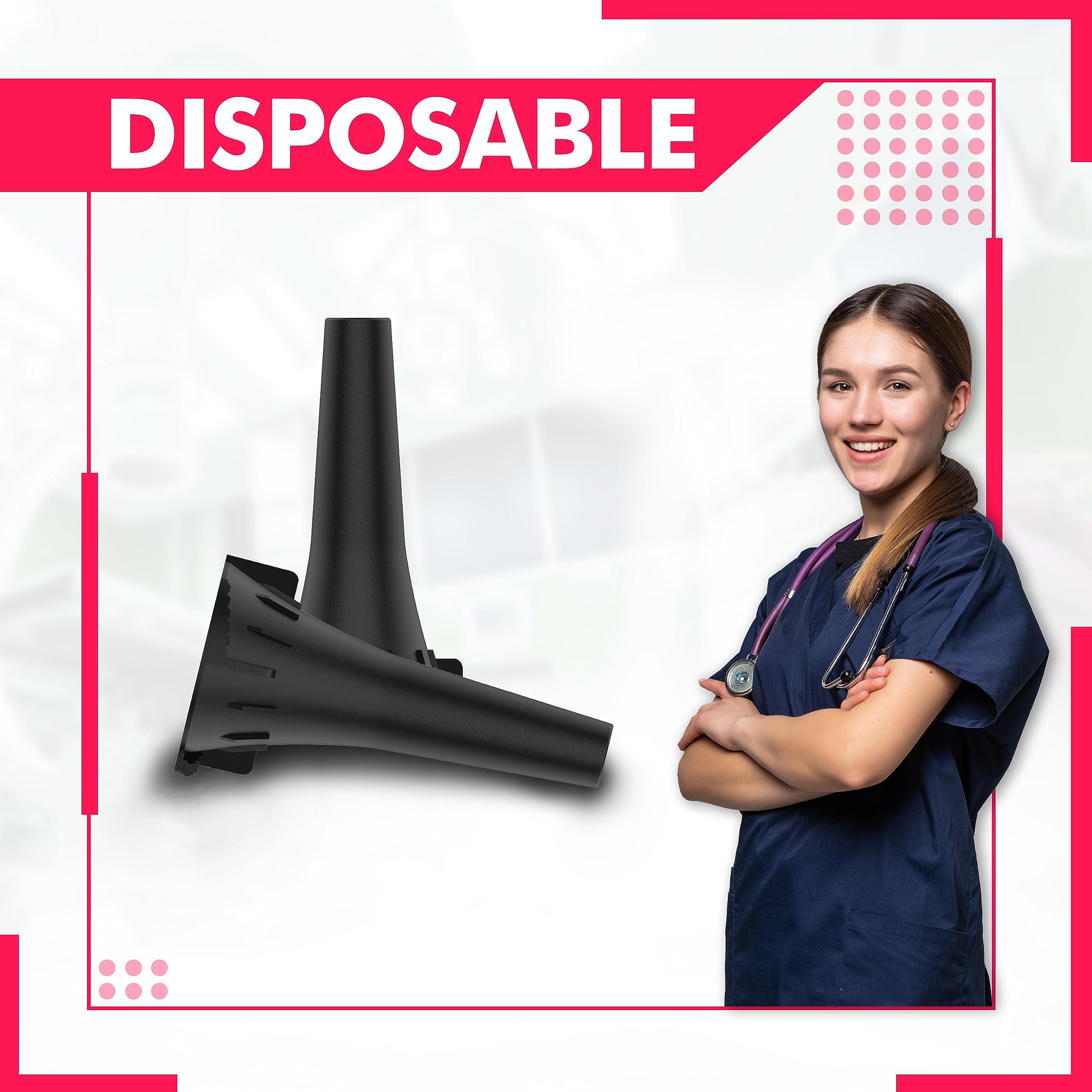 OTICA 4.25 mm Disposable Ear Specula for Welch Otoscopes compatible with all otoscopes of Wel ch-Allyn Universal Otoscope Speculums tips otoscope cover pediatric Bag of 100 psc