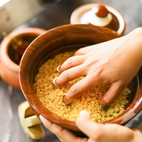 RENTIO Rentio Premium Desi Toor Dal | Oiled Toor Dal | Arhar Dal 2kg Pantry | Oily Toor Dal