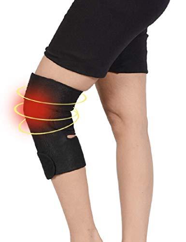 SHREVI IMPEX Knee Hot Belt for Leg Pain Self Heating Magnetic Knee Strap Knee Cap/Support for Pain Relief Knee Protection Magnetic Therapy Heating Belt