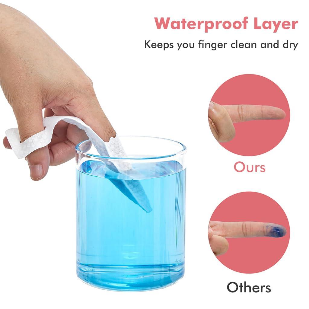 SNOWIE SOFT SNOWIE SOFT 30Pcs Baby Teeth Cleaning Wipes Gum Friendly Soft Baby Use Dental Wipes Finger Cot Tooth Tissues Dry & Wet Use Baby Oral Cleaning Tissues for 0-24 Months