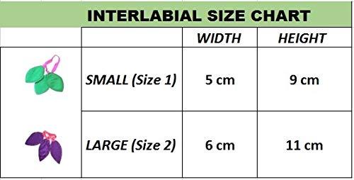 SochGreen SochGreen Interlabial Cloth Pad, Reusable, Washable-For Heavy flow, Flow with clots. Use with Period Panty, Cloth Pad or Cup (Set of 3, Small)