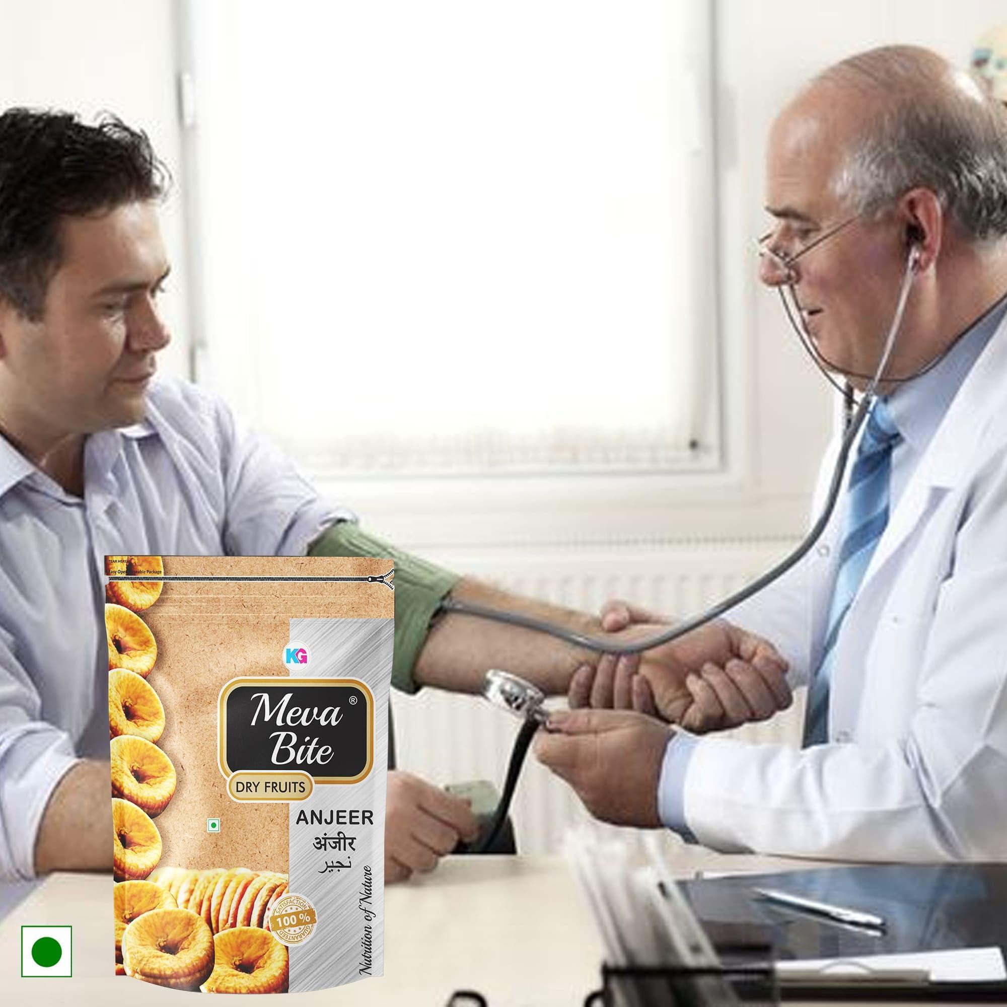 MEVABITE MevaBite Premium Dried Fig - 1kg | Sweet & Fresh Anjeer/Figs | 100% Vegan & Gluten Free | Good for Heart Health (Pack of 5 x 200 Grams)