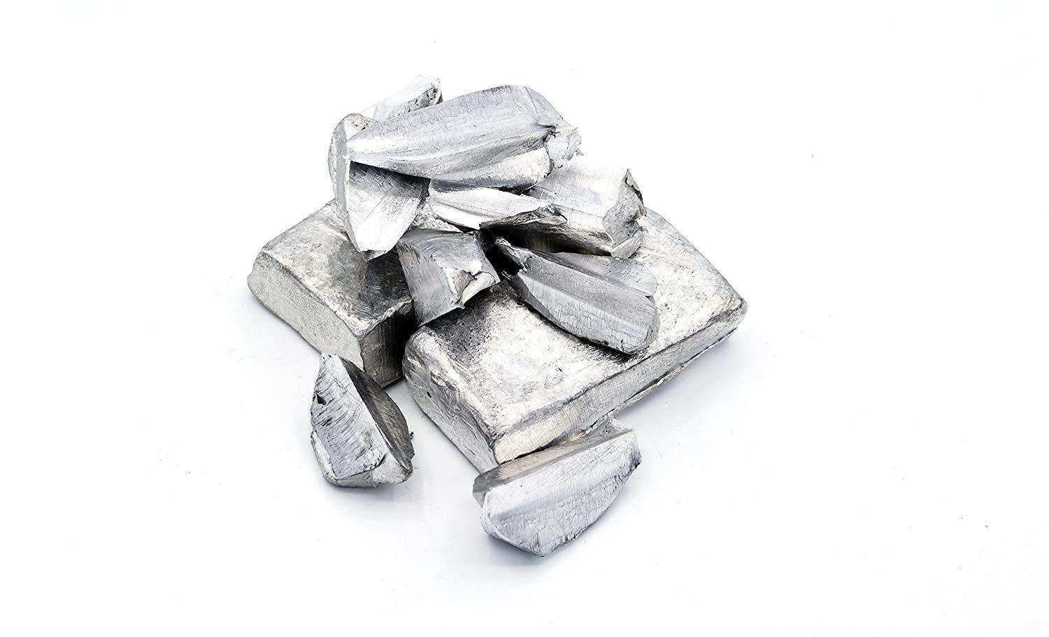 AVIATION METAL & ALLOYS Aviation Metal & Alloys 99% Pure Indium Metal Ingot, Softest Metal For Collectible, Research, Experimental Uses… (10 Grams)
