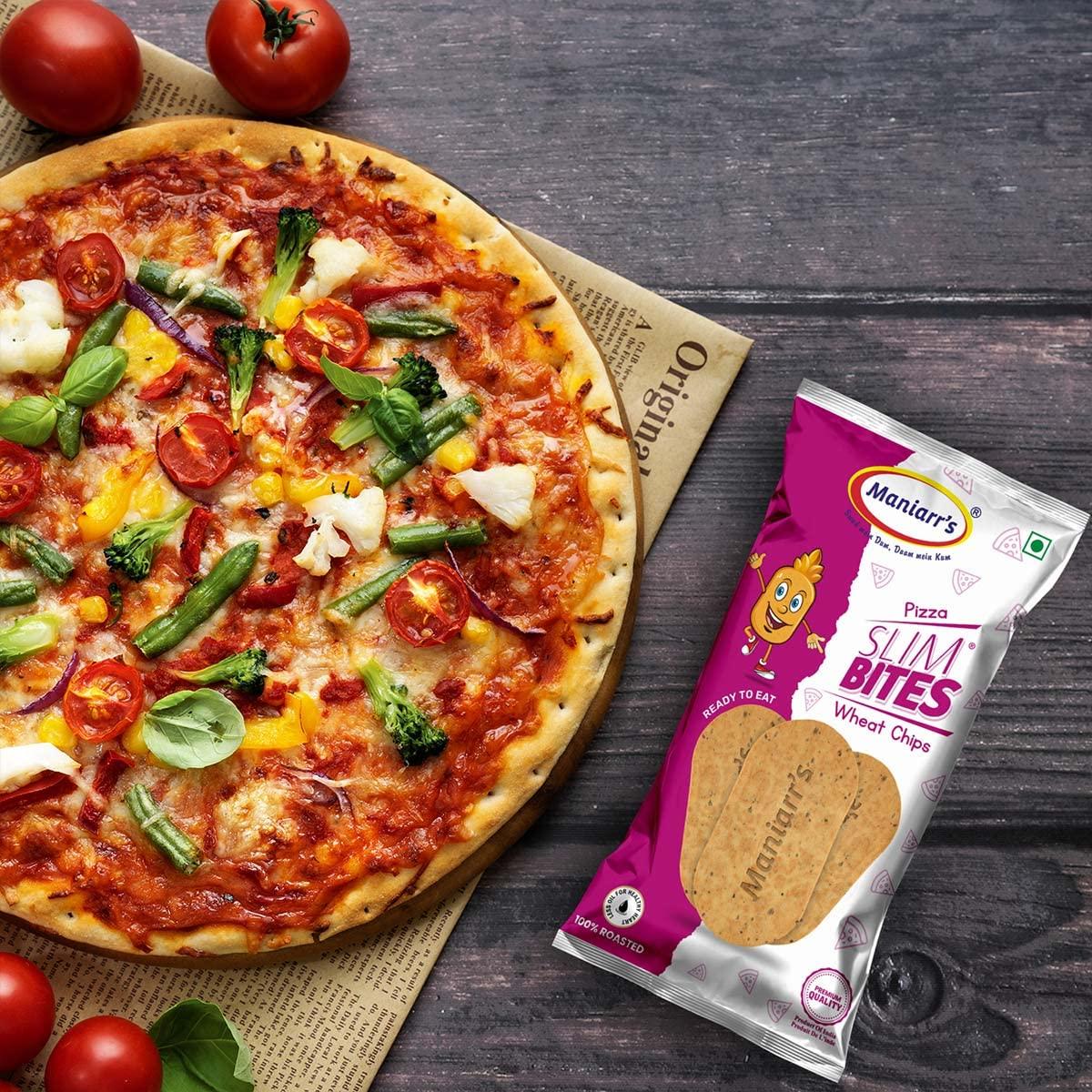 Maniarr's Maniarr\'s Plain Slim Bites Khakhra Continental 6 Flavors (Combo Pack Of 8), 420 Grams Wheat Khakhara, Healthy & Crispy, 100% Natural Ingredient, Low Carb Snack - Continental