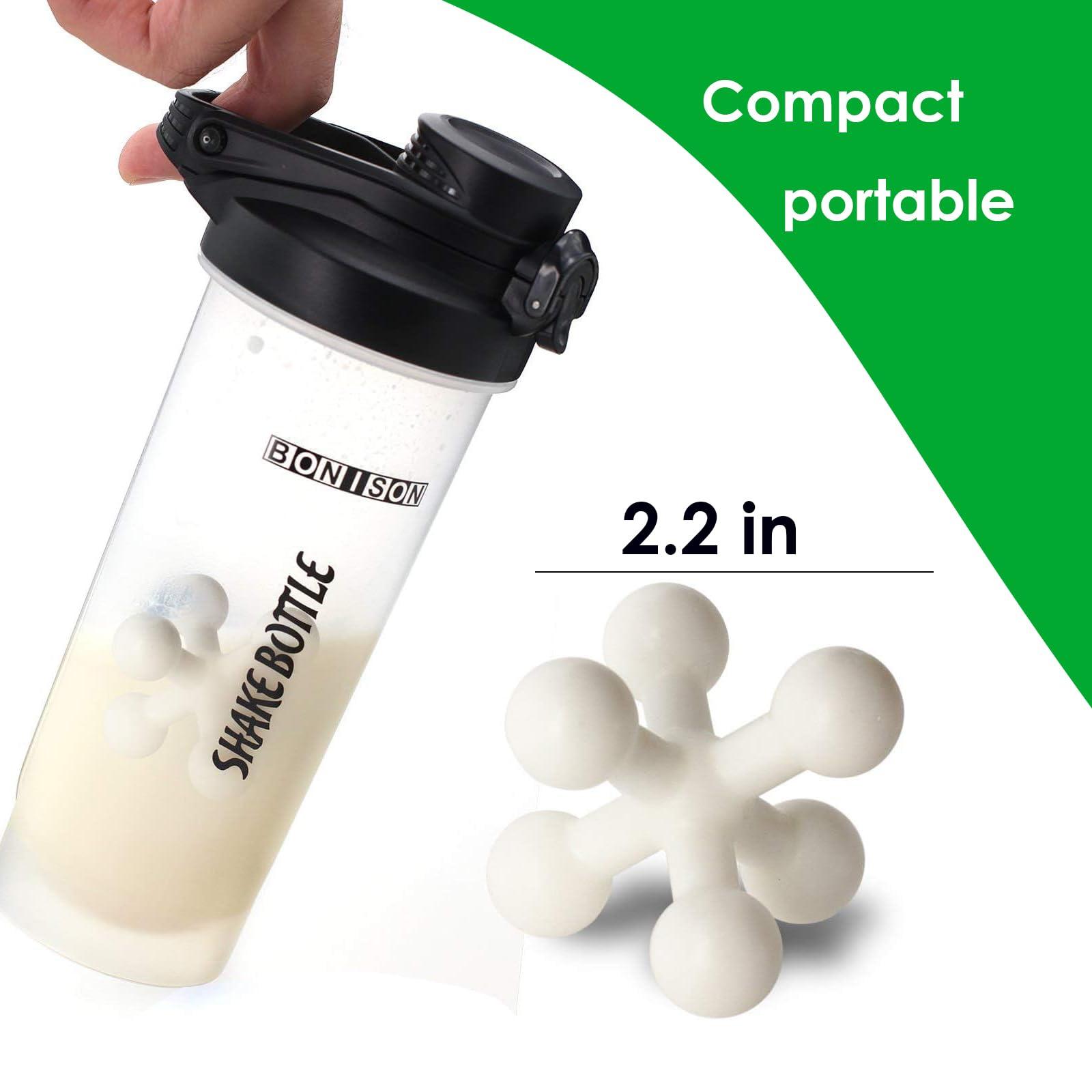 Hydro2Go Blender Mixing Ball for Sports Drink Protein Shaker Breaker Blender Cup Bottle Mixers Make Your Own Shake Bottle (Muticolor-5 Pack)