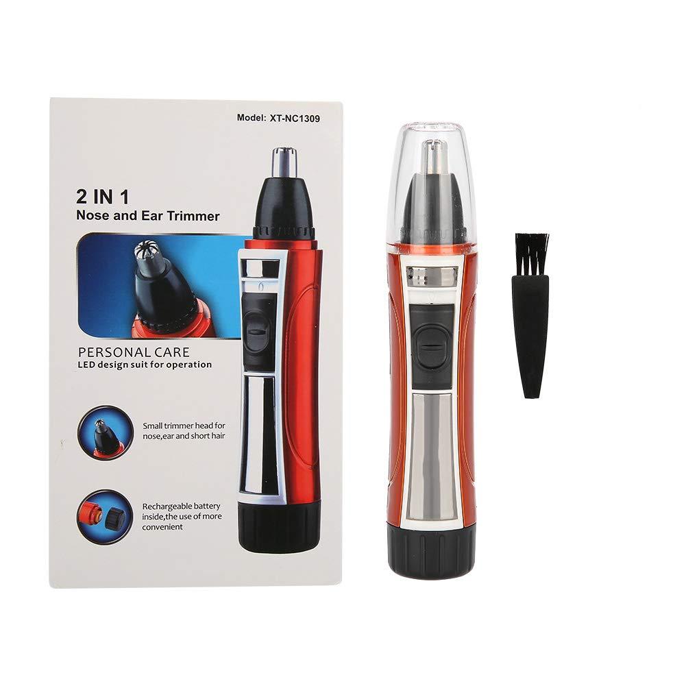 Fabater Electric Nose Hair Removal, Electric Ear Hair Clipper, Nose Hair Trimmer, for Home with LED Lighting Trimming Nose Hair Easy to Use
