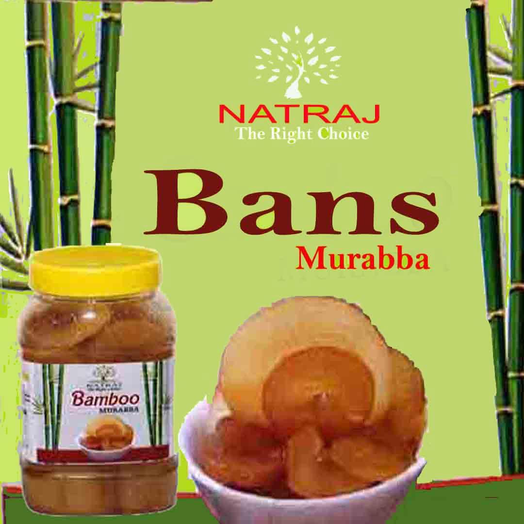 Natraj The Right Choice Natraj The Right Choice Bans/Bamboo Murabba Helps in Height Increase Heathy and Tasty (Bans Ka Murabba) (750g) Sweet Bamboo Shoots Murabba Natural Homemade Immunity Booster Good for Health