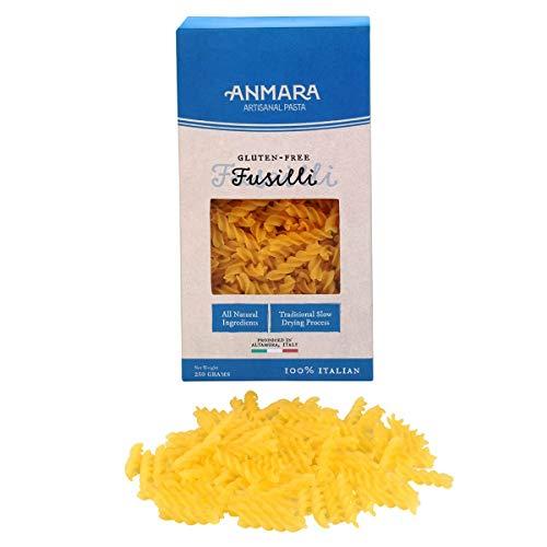 Anmara Anmara Artisanal Pasta, Combo Pack of Gluten Free Fusilli 250g and Pennete 250g Pack of 2