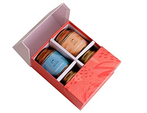 OH CHA OH CHA - Green tea Wellness Box, Tea Gift Set | A box of 4 Healthy Teas for the Whole Day | Morning Energise, Afternoon Boost, Evening Cleanse and Night Time Unwind | Gifts for women, men | 100% Whole