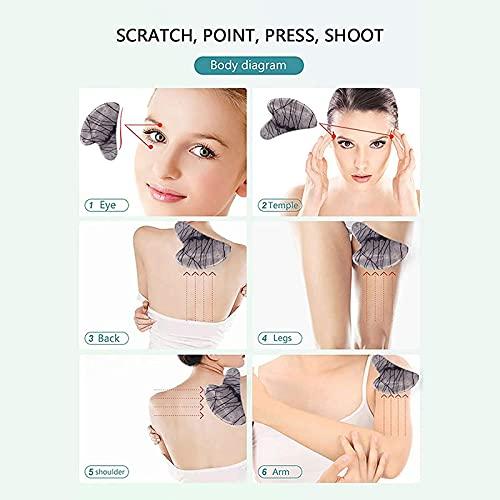 Dorakitten Dorakitten Gua Sha Facial Tool Crystal Lightweight Heart Shape Small Professional Scraping Massage Tool Women Girls Natural Small Mini Creative