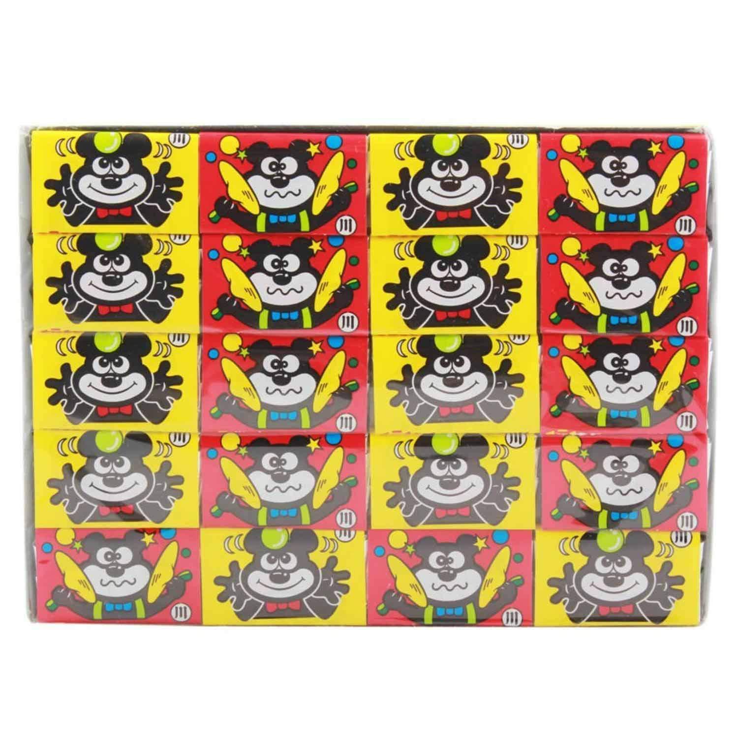 Marukawa Marukawa Tattoo Fusen Strawberry Flavored Bubble Gums 5 Boxes (60 Pieces) - 8.89 Oz