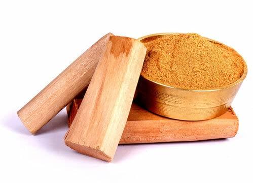 Generic Sri Muthya Organic Farms_Sandal / Santhanam/Chandan Powder for Puja, 50 Grams