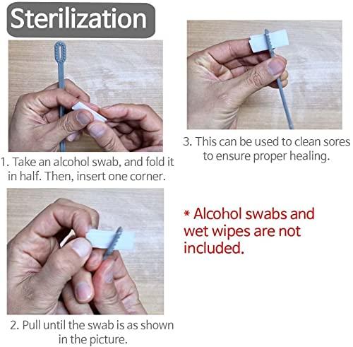 SC SCRATCH 'N' CLEAN SC SCRATCH 'N' CLEAN Cast Scratcher,Cleaner/Sanitizer And Hook For Itching And Cleansing Cast Covered Arms And Legs