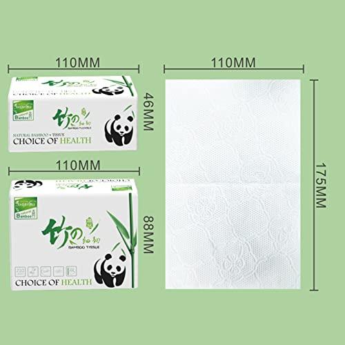 Orange Paper Orange Paper 3 Ply bamboo pulp Facial Tissue Soft Pack, Car Tissue Refill, Disposable Facial Tissues, Face Towel, Tissues Travel Size Pack for Car, 70 Pulls per pack (Pack of 5)