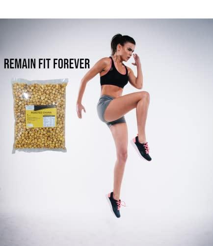 Timeless Food Timeless Food : Roasted Chana Without Skin 200 gm | Bhuna Chana | Roasted Chickpeas