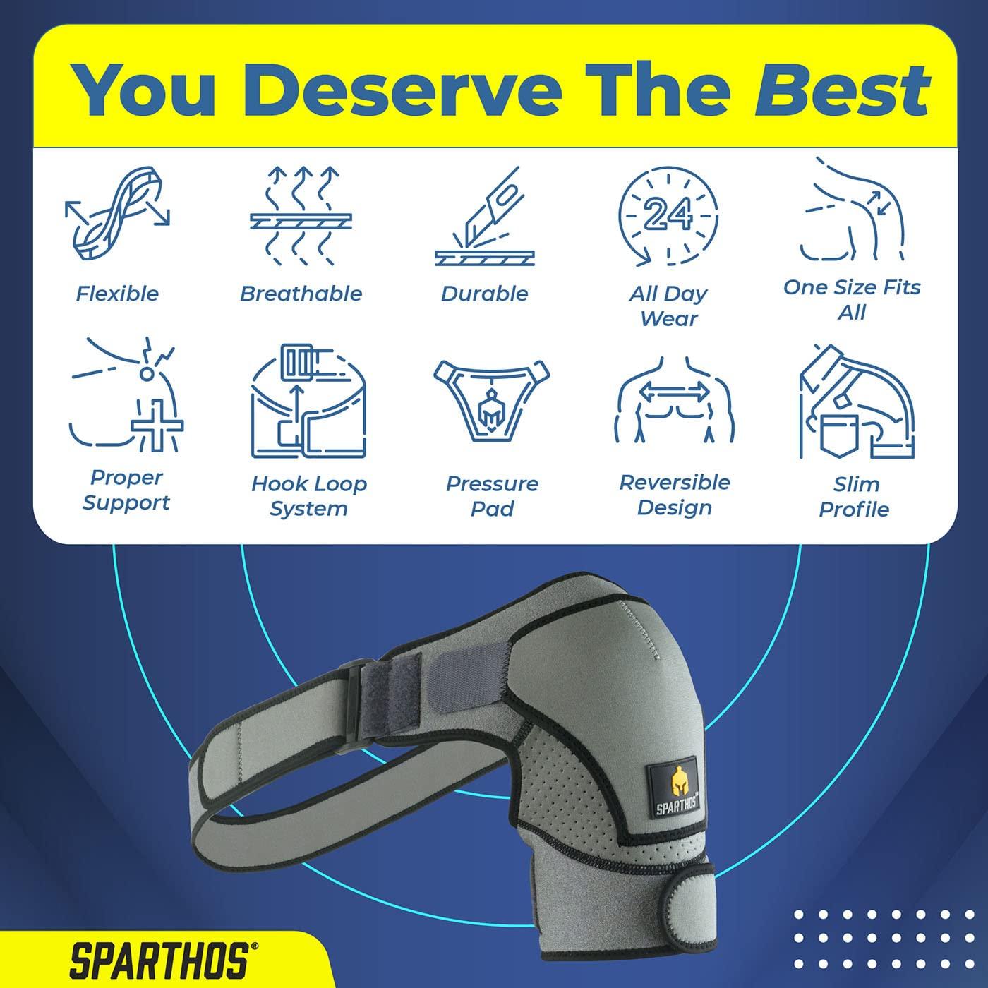 Sparthos Shoulder Brace Support Rotator Cuff