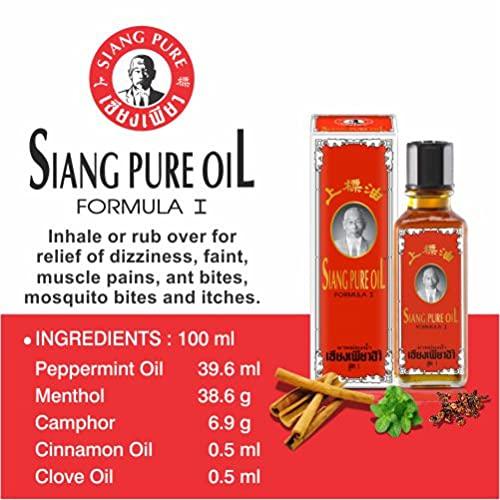 Siang Pure All Purpose Wellness Oil - Siang Pure - Regular - 25 cc (Pack of 3)