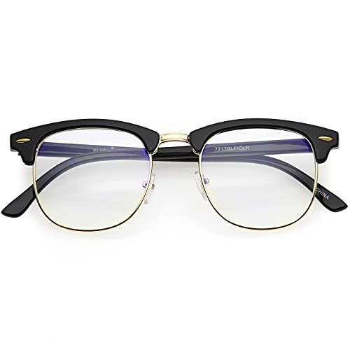 CREEK CREEK Blue Light Blocking Blue Cut Anti Glare Round Glasses Men and Women for Eye Protection from UV by Computer/Tablet/Laptop/Mobile