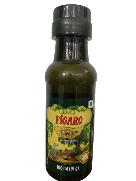 Figaro Figaro Olive Oil (Premium)- Pure and Extra Virgin Olive Oil 100ml Bottle
