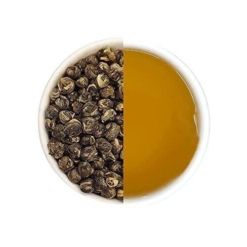 CHADO Chado Tea Finest Jasmine Pearls Green Tea (2.5*15=37.5 g Pyramid Tea Bags) |Makes 45 cups |3 Infused |Fresh Green Tea