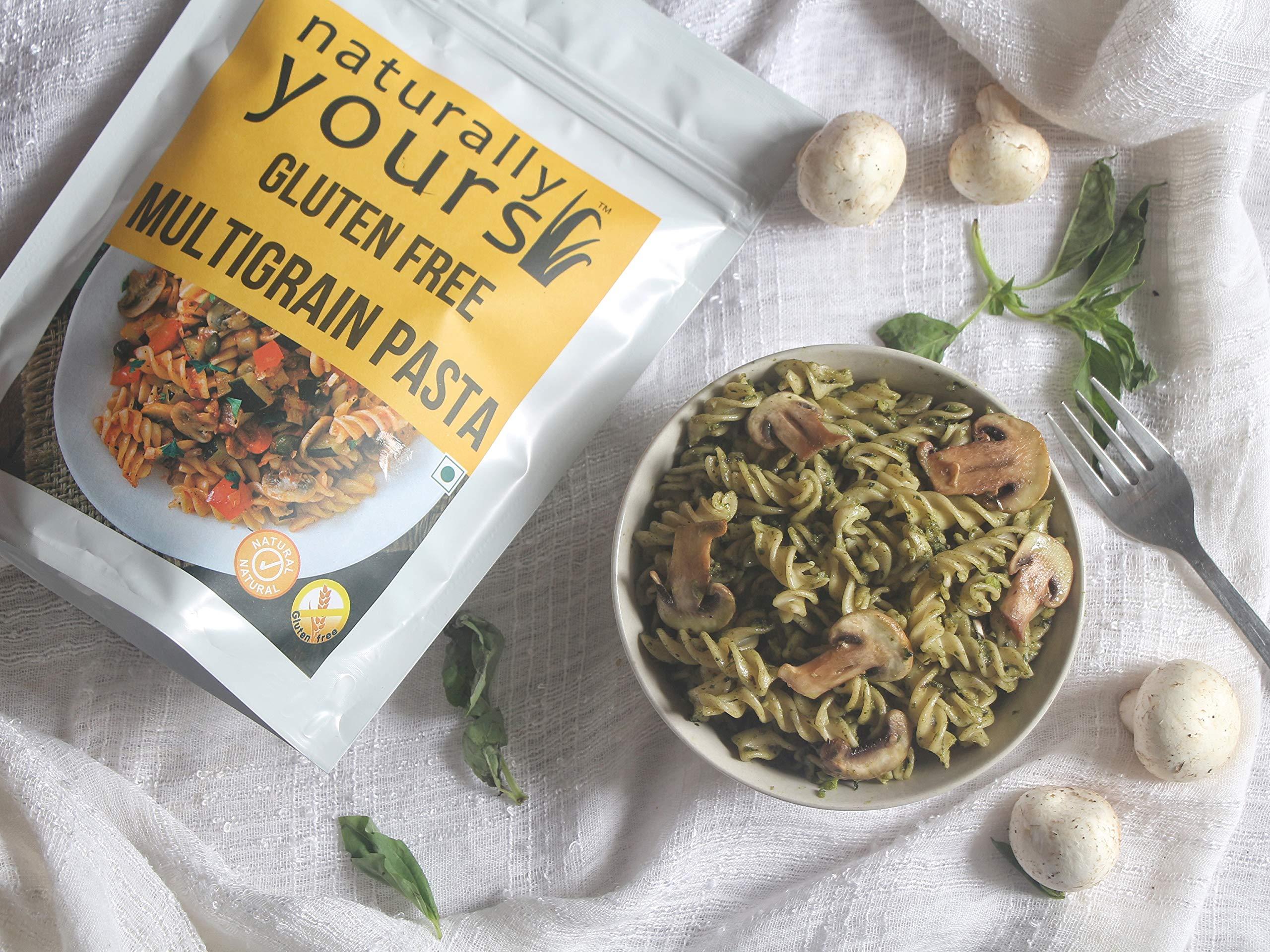Naturally Yours Naturally Yours, Multigrain Pasta, Gluten Free, No Maida, Preservative Free, Vegan, 200g (Pack of 1)