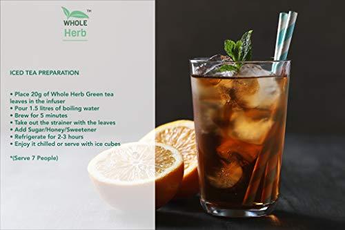 Whole Herb Whole Herb Organic Green Tea | Himalayan Mountains Tea | Loose Leaf | 100g