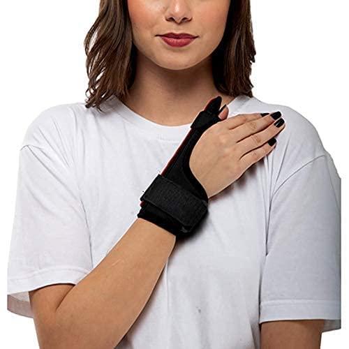Sheetal Traders Sheetal Traders Thumb Brace Spica Splint Support - Neoprene Reversible Thumb Stabilizer for Pain, Sprains, Strains, Arthritis,Tendonitis, Carpal Tunnel,L