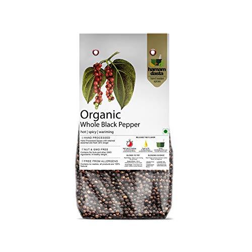 HamamDasta HamamDasta? Black Pepper Kali Mirchi 200gm & Cinnamon Sticks Dalchini Daal chini 200gm Spices Combo Pack (Pack of 2: 200gm X 2)