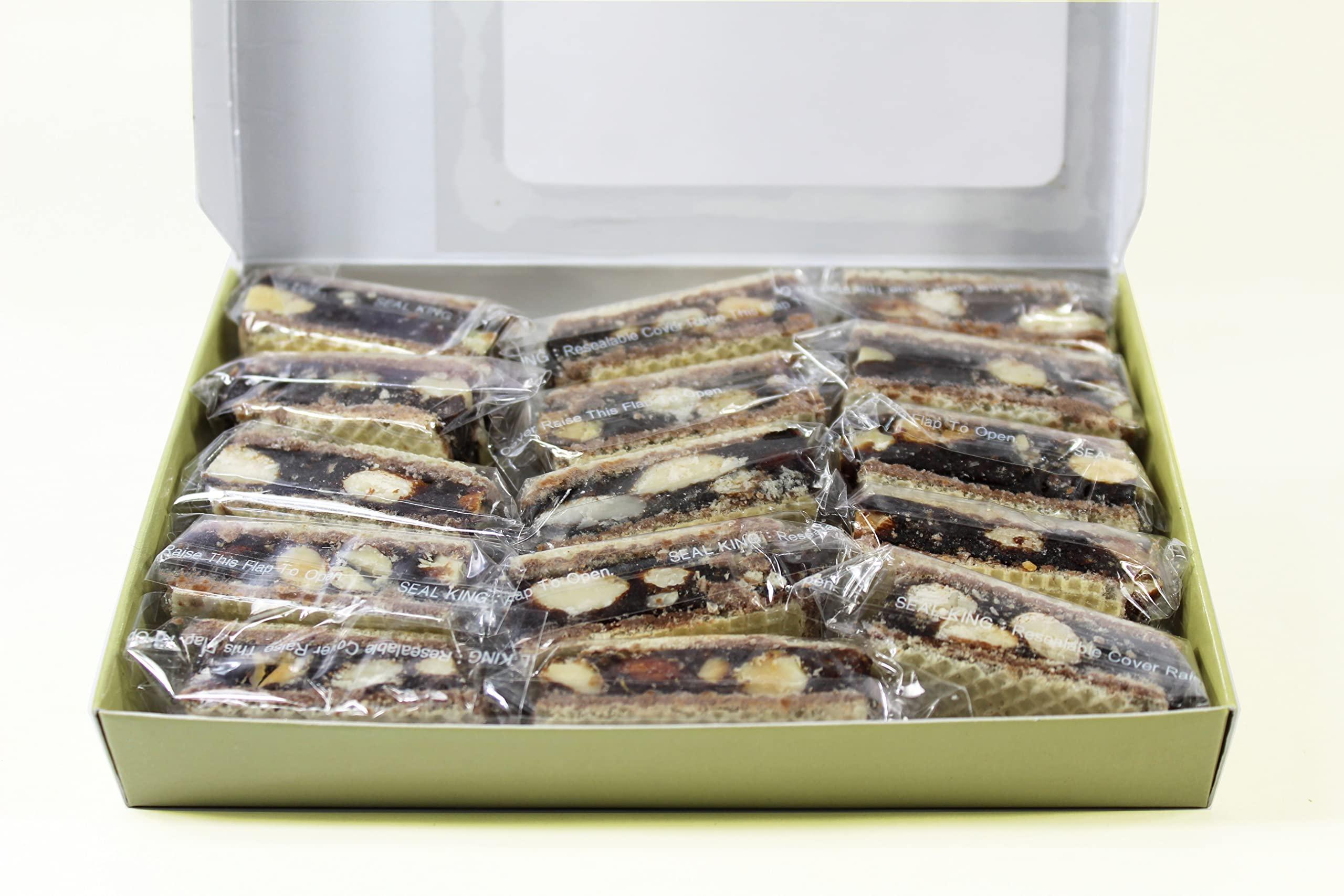 Swiss Naturals Swiss Naturals Khajur Wafer Biscuit | Sugar Free Dates Barfi, 800g [ Dates, Wafer Biscuit, Dry Fruits ]