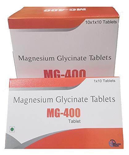 Healthy Paleo Healthy Paleo Magnesium Glycinate tablets for 100 days (50 tablets, Serving size-Half (1/2) Tablet/day) 100% Vegetarian that help maintain health, especially in your brain, heart, and muscles.