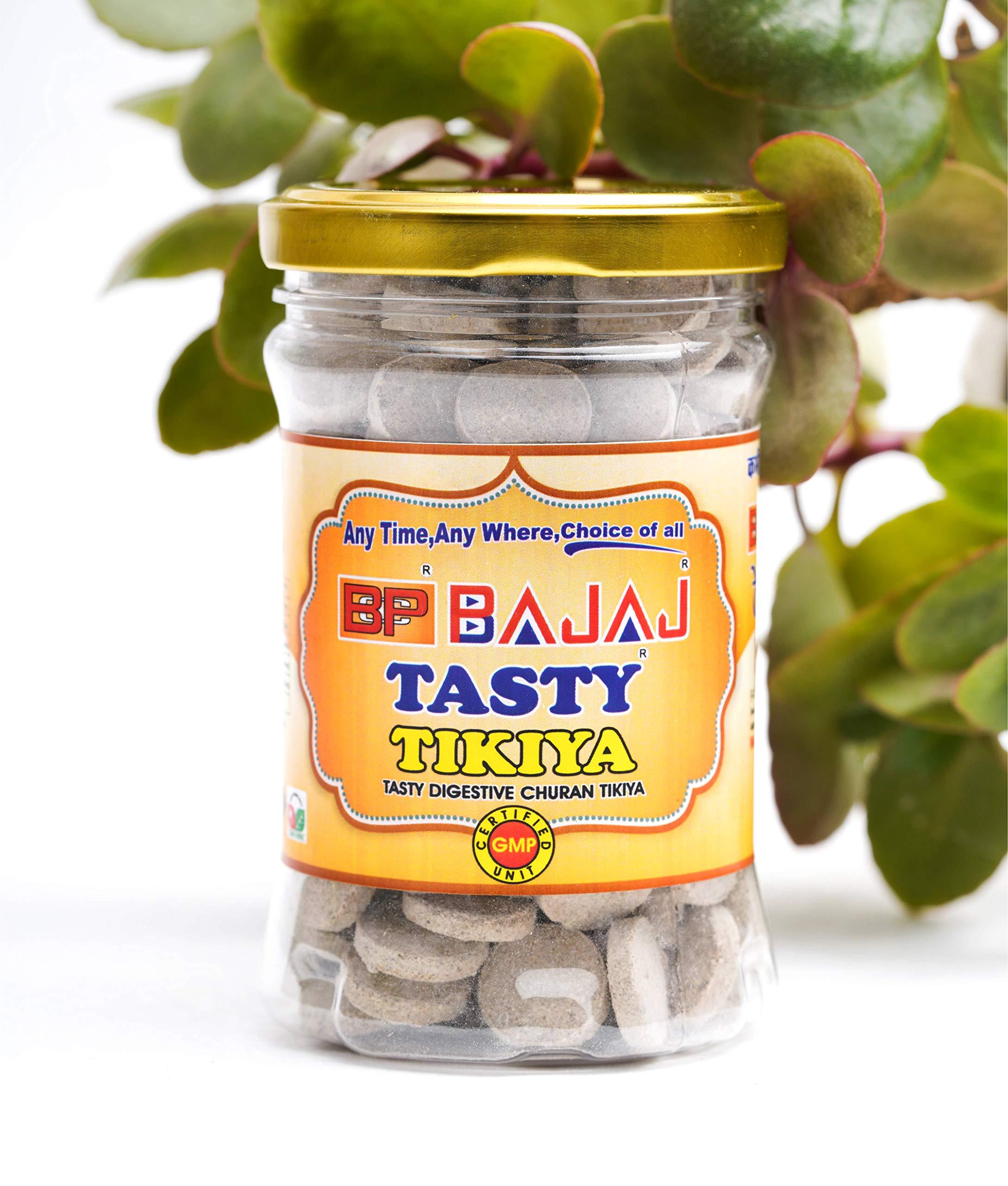 BAJAJMORA Bcp Bajaj Amla Pachak (150g), Tasty Tikiya (200g) | Natural & Digestive | Mukhwas, Mouth Freshner (Pack of 2)