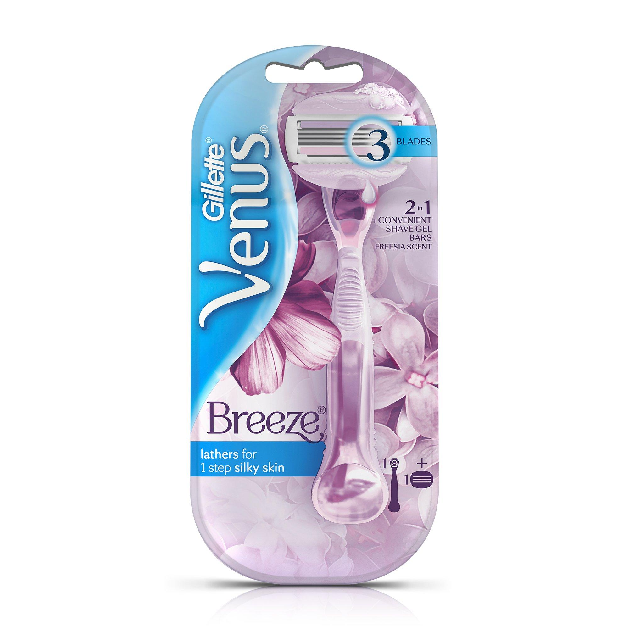 Gillette Venus Gillette Venus Breeze Razor for Women, 1 Piece