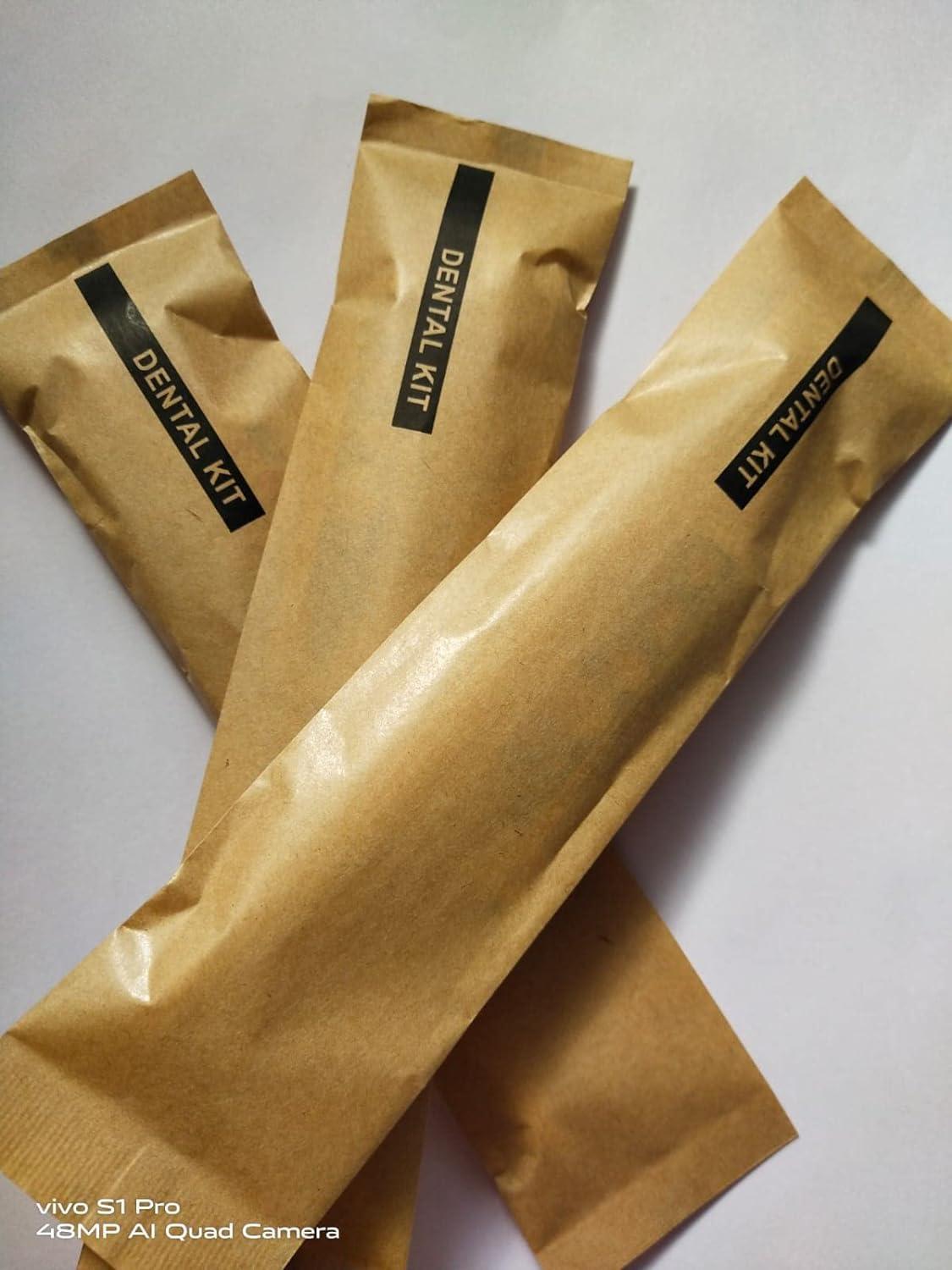 PRAKARTI PRAKARTI Adult Hotel Dental Kit 100 Pcs(1 Manual Toothbrush & 1 Toothpaste)