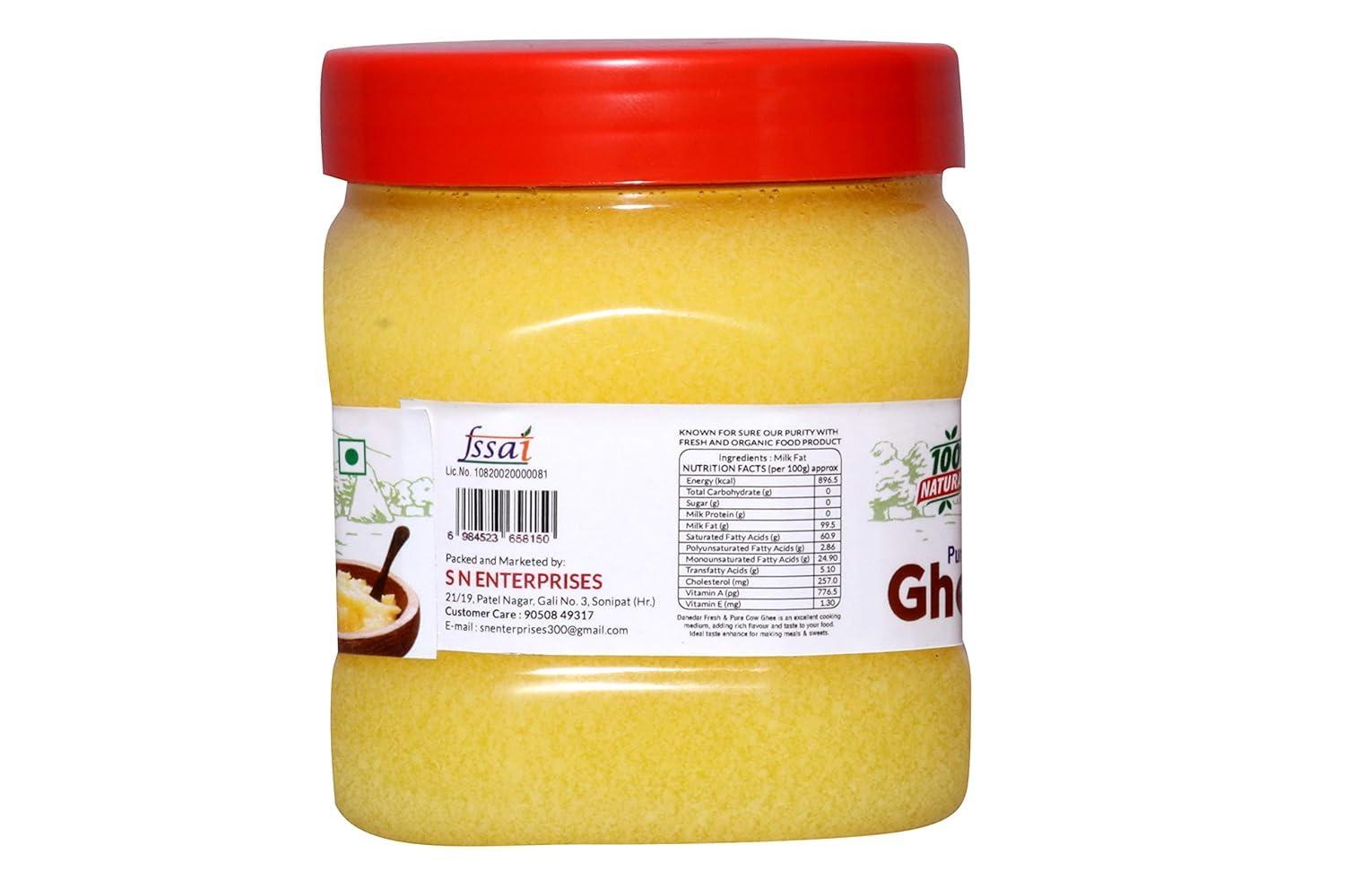Healthy Diet Healthy Diet Pure & Natural Cow Ghee | Pure Haryanvi I Direct From Village,\"Healthy Diet For Healthy Life\" - 400 Ml