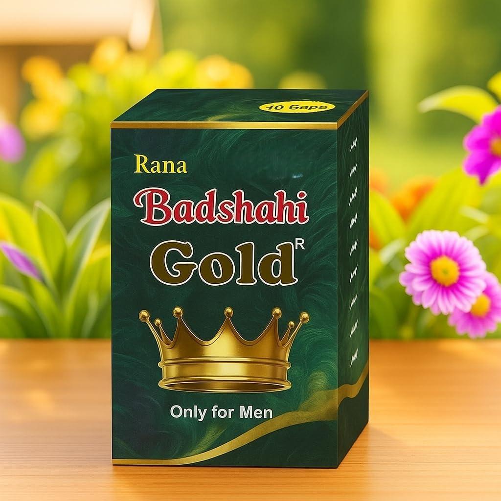 RANA HERBAL RH BADSHAHI GOLD CAPSULE (2 Capsule each pack of 3)