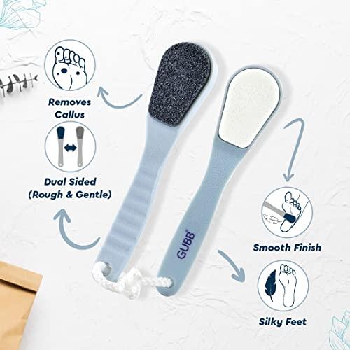 GUBB GUBB Dual Ceramic Stone Pedicure Tool Foot File- Remove Callus, Dual Side Rough & Gentle | Exfoliates the Skin for Silky & Smooth FInish