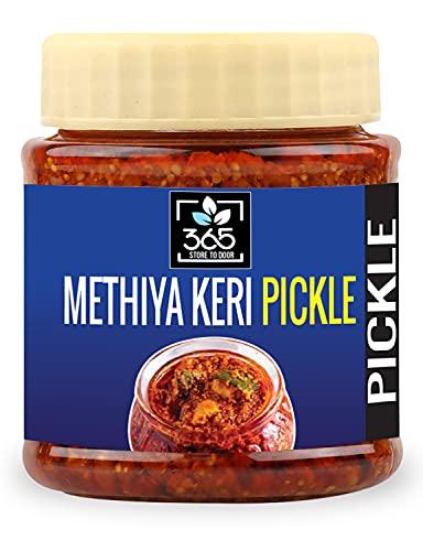 365 STORE TO DOOR 365 STORE TO DOOR Methiya Keri Pickle, 500 g | Keri ka Achaar | Chutney | Homemade, No Preservatives, No Oil | 100% Pure & Hygiene | Ready to Eat