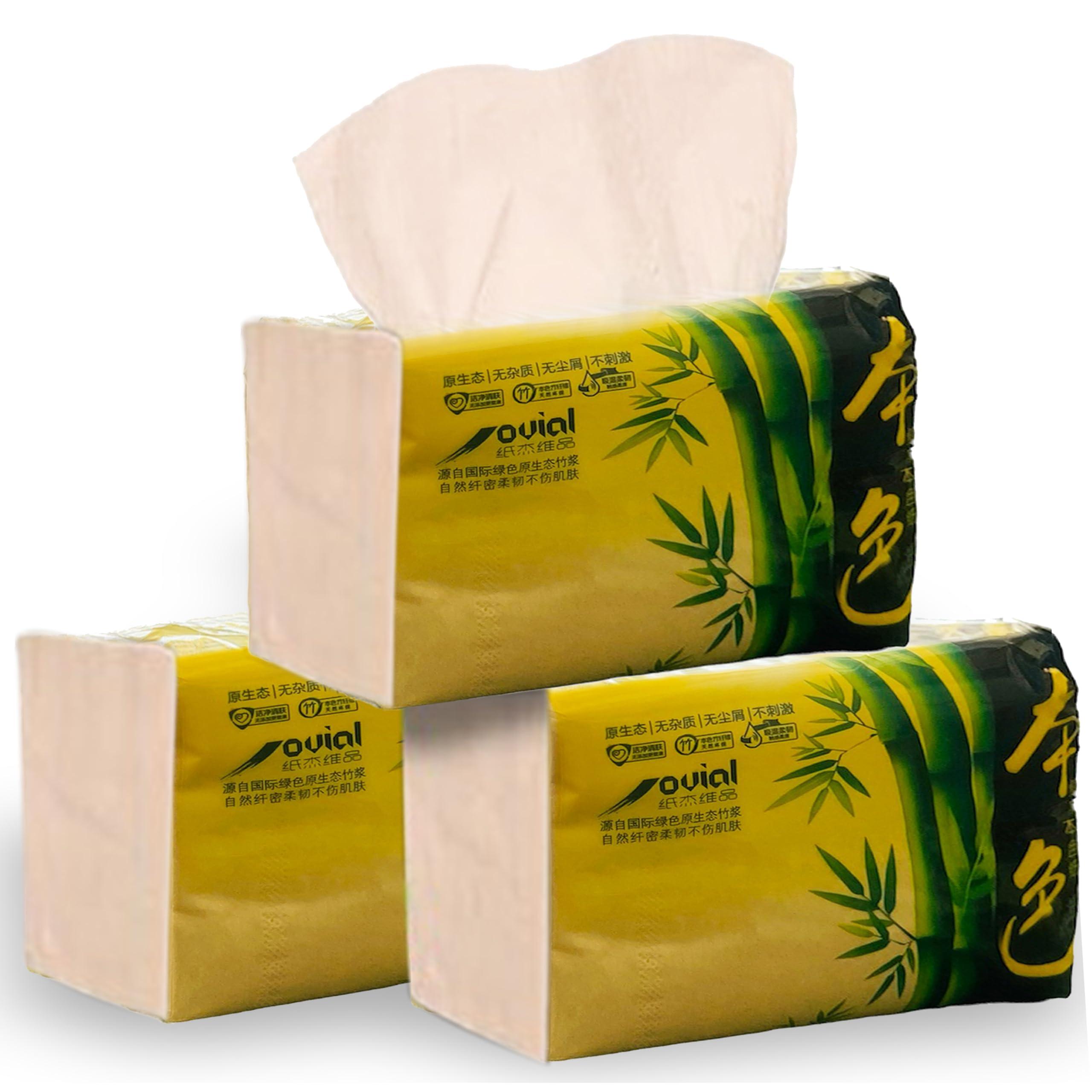 DC DECORIO- A UNIQUE PRODUCT RANGE DC DECORIO® Tissue Papers (3 Ply, 70 Pulls Per Pack) | Pack of 3 | 100% Skin-safe Sleek Tissue Papers for Car, Bathroom, Bedroom, Office Natural bamboo tissue paper (BROWN PAPER PACK OF 3)